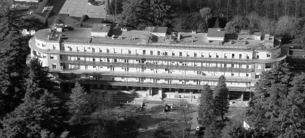 Centro sanatoriale Vecchiazzano, foto aerea