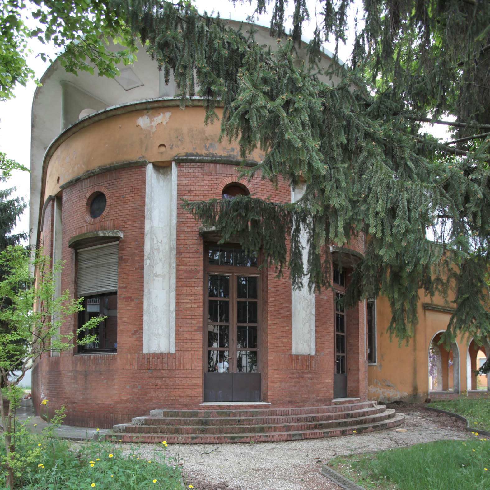 Asilo Santarelli, veduta esterna del refettorio