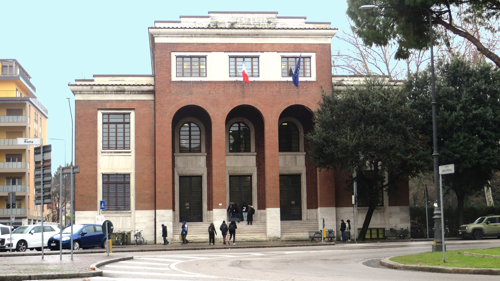 Scuola Agraria Sperimentale, veduta frontale