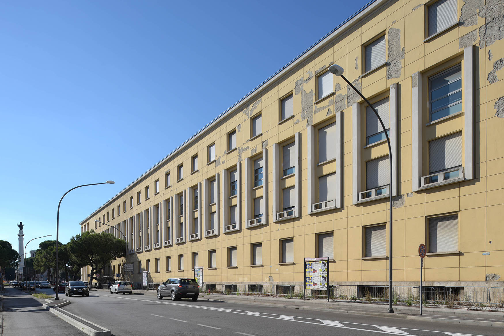 Collegio Aeronautico, veduta laterale